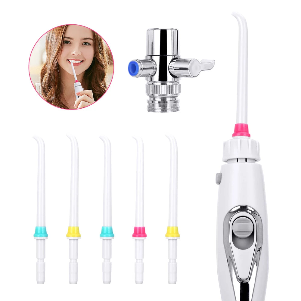 Faucet Oral Irrigator Water Jet Dental Flosser by HitMyNeed