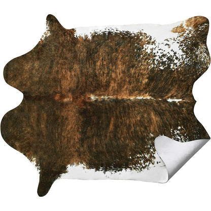 Faux Cowhide Cow Print Rug for Living Room & Bedroom le1-13 158x190cm-5-2x6-2ft by HitMyNeed