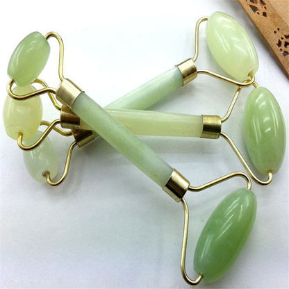 Faux Jade Facial Roller Skin Care Massage Tool by HitMyNeed