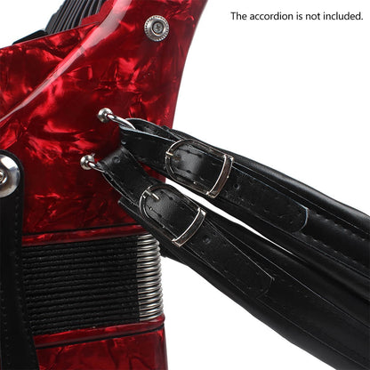 Faux Leather Adjustable Accordion Straps (Pair) by HitMyNeed