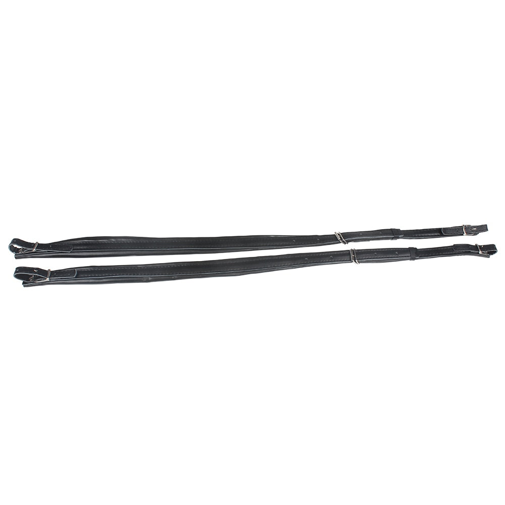 Faux Leather Adjustable Accordion Straps (Pair) by HitMyNeed