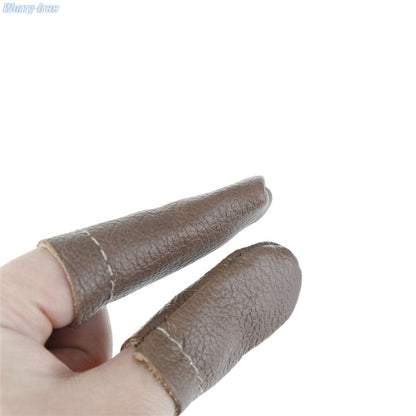 Faux Leather Sewing Thimbles Set (2 Pieces) by HitMyNeed