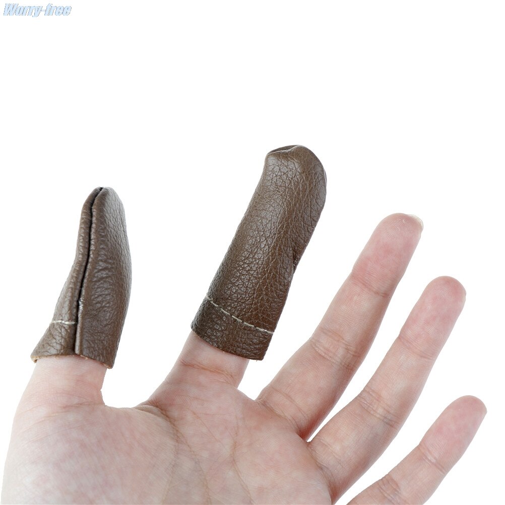 Faux Leather Sewing Thimbles Set (2 Pieces) by HitMyNeed