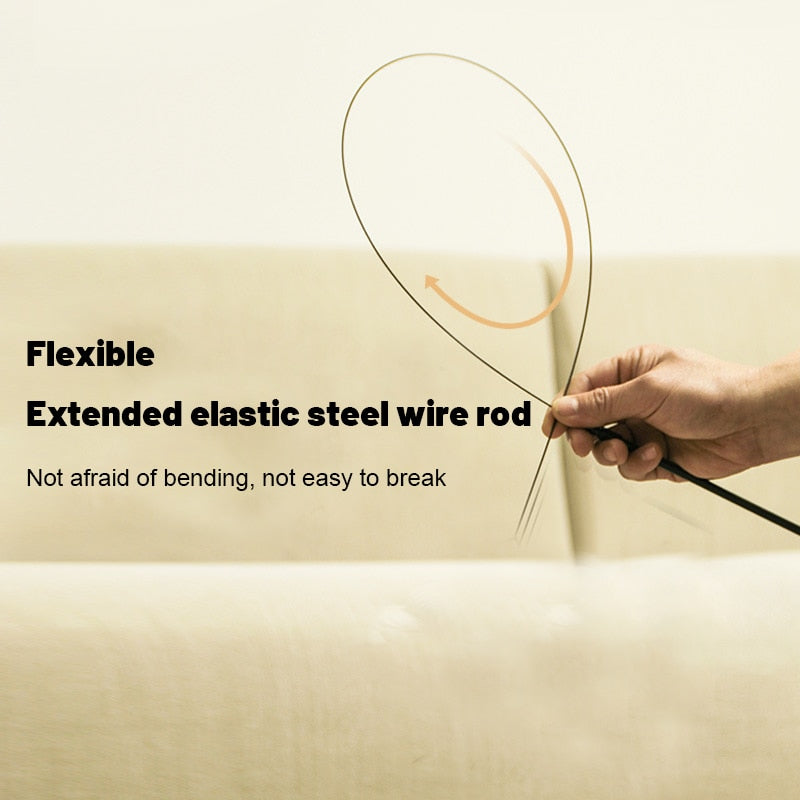 Feather Cat Teaser Wand with Flexible Steel Wire by HitMyNeed