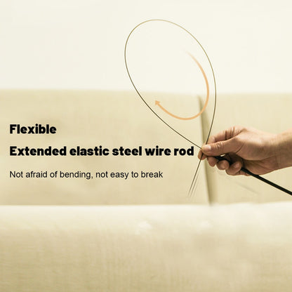 Feather Cat Teaser Wand with Flexible Steel Wire by HitMyNeed