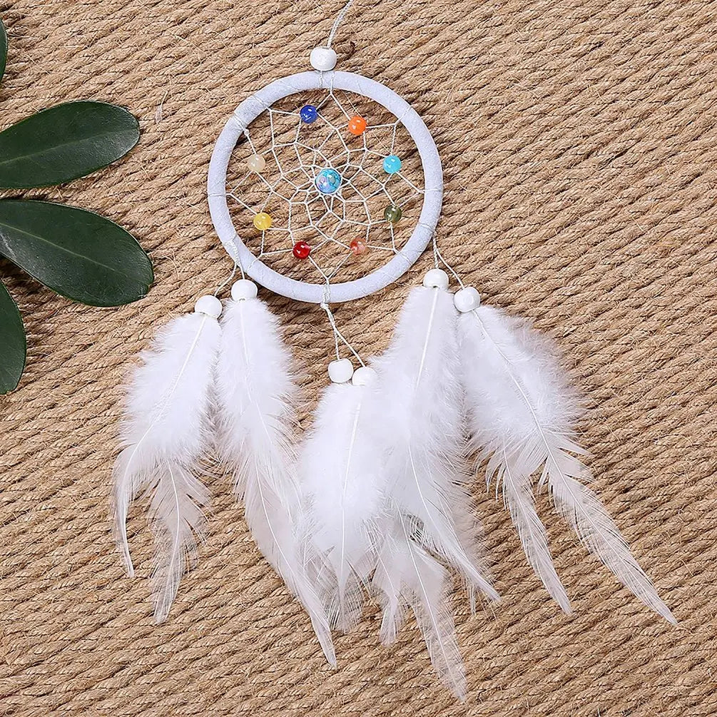 Feather Dream Catcher Hanging Ornament 30cm by HitMyNeed