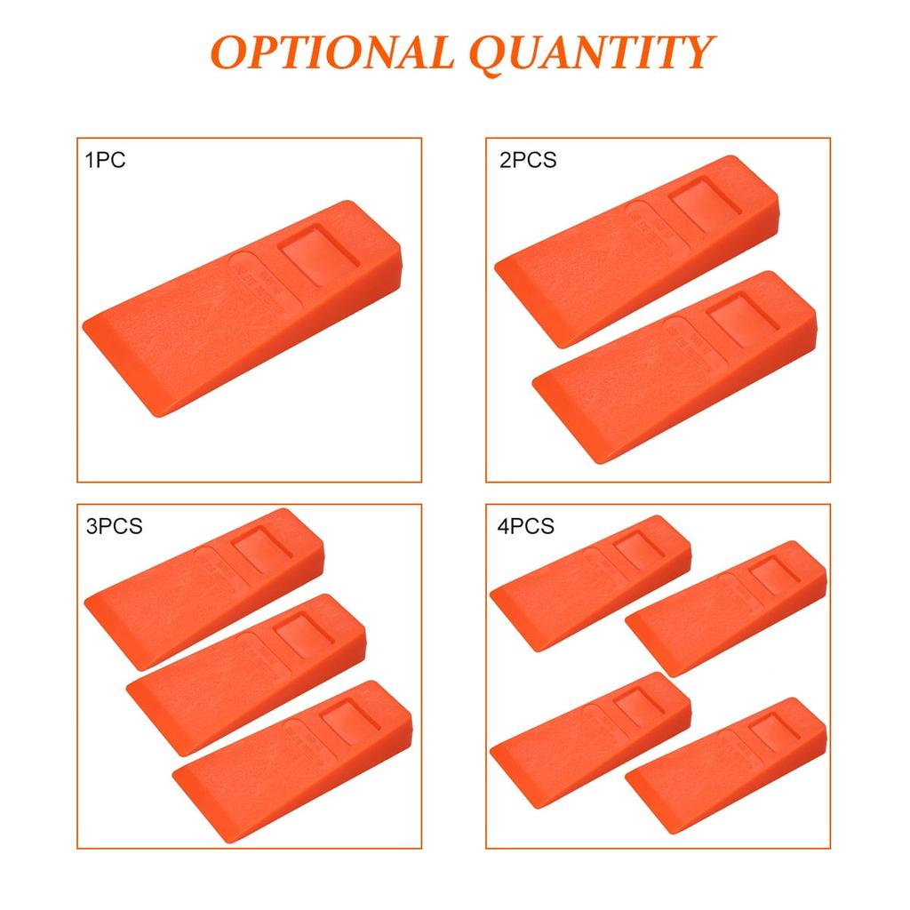 Felling Wedges Woodcutting Tool Set (4 Pack) by HitMyNeed