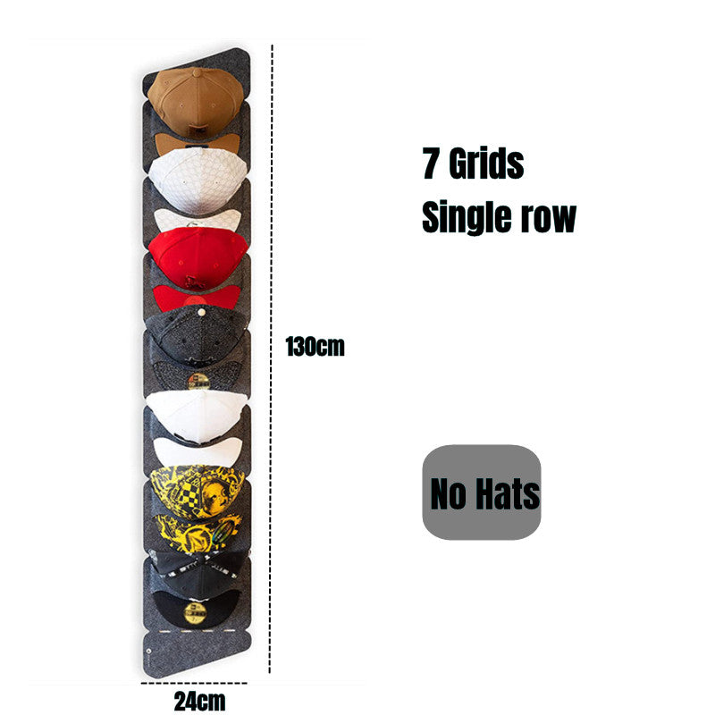 Felt Baseball Cap Organizer Rack by HitMyNeed