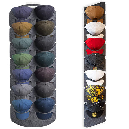 Felt Baseball Cap Organizer Rack by HitMyNeed
