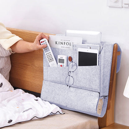 Felt Bedside Storage Caddy Organizer by HitMyNeed