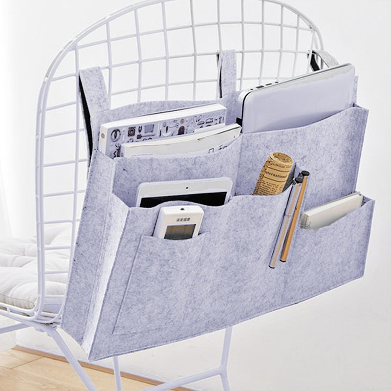 Felt Bedside Storage Caddy Organizer by HitMyNeed
