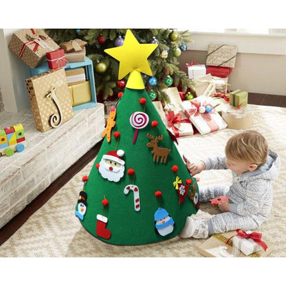 Felt Christmas Tree DIY Decoration Set for Kids by HitMyNeed