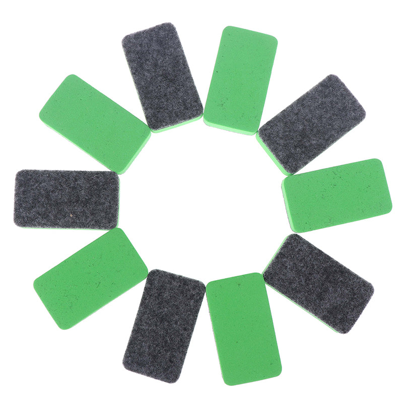 Felt Cloth Whiteboard Erasers Set (10 Pack) by HitMyNeed