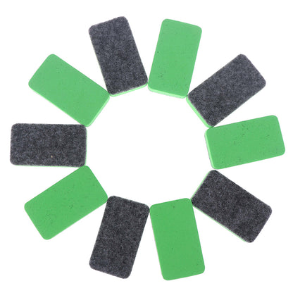 Felt Cloth Whiteboard Erasers Set (10 Pack) by HitMyNeed