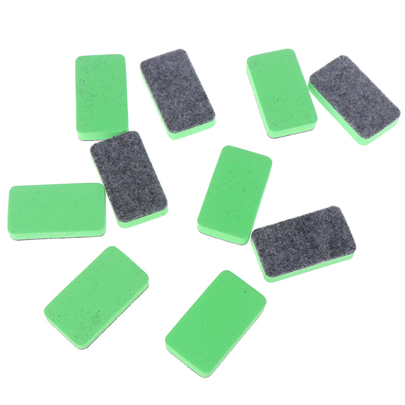 Felt Cloth Whiteboard Erasers Set (10 Pack) by HitMyNeed