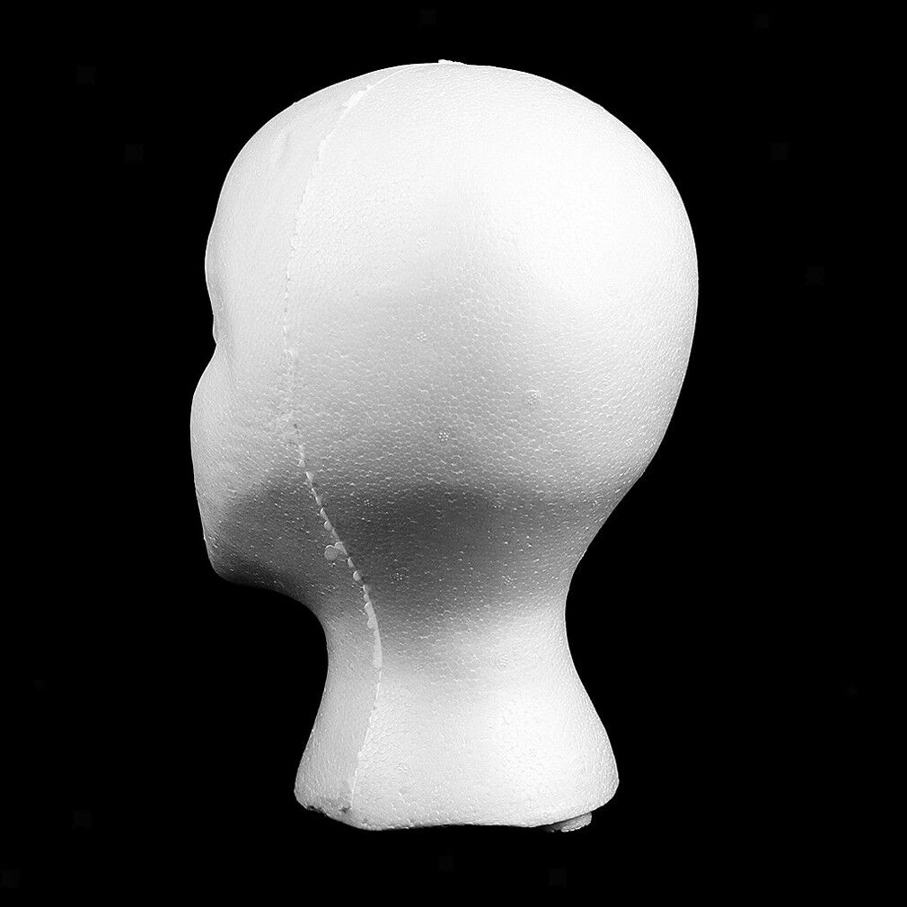 Female Foam Mannequin Head Wig Display Stand by HitMyNeed