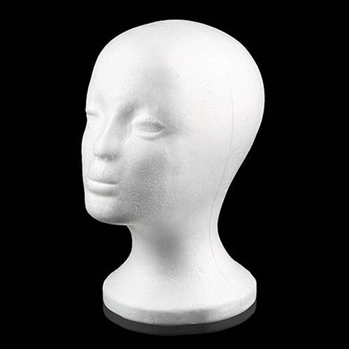 Female Foam Mannequin Head Wig Stand Holder by HitMyNeed