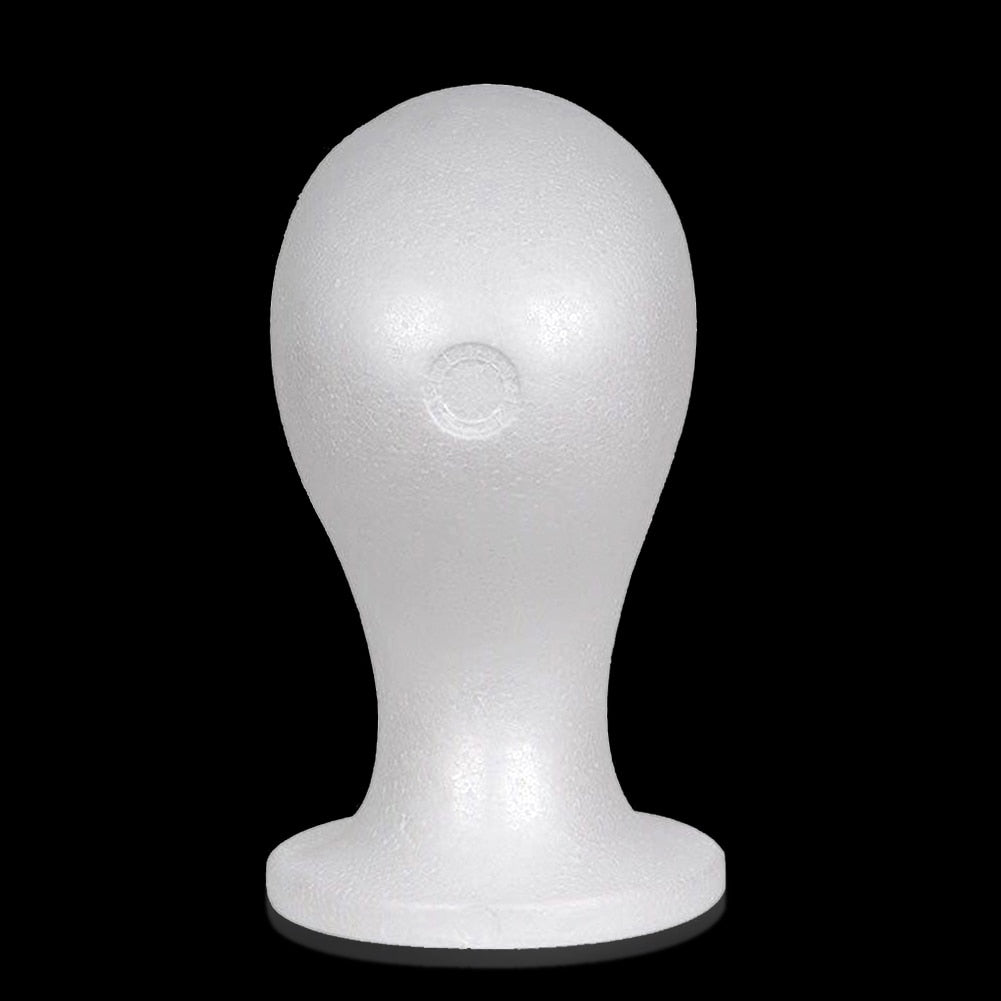 Female Foam Mannequin Head Wig Stand Holder by HitMyNeed