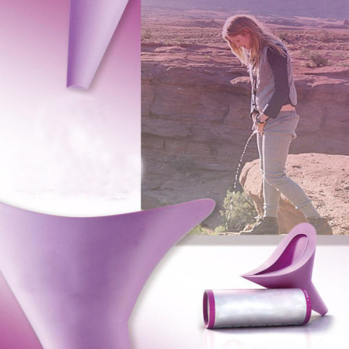 Female Urination Device Silicone Pee Funnel (2 Pack) by HitMyNeed