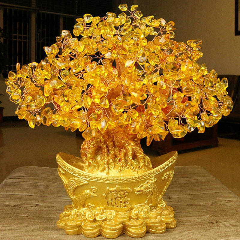 Feng Shui Money Tree Ornament for Wealth & Harmony by HitMyNeed