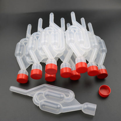 Fermentation Bubbler Airlocks Set (10 Pack) by HitMyNeed