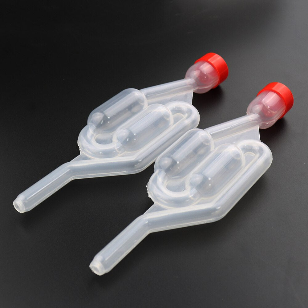 Fermentation Bubbler Airlocks Set (10 Pack) by HitMyNeed