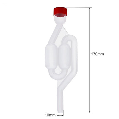 Fermentation Bubbler Airlocks Set (10 Pack) by HitMyNeed
