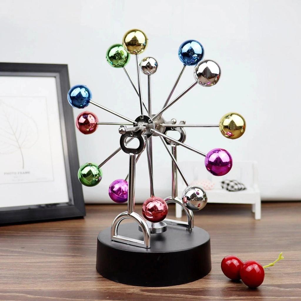 Ferris Wheel Perpetual Motion Desk Toy, USB Powered by HitMyNeed