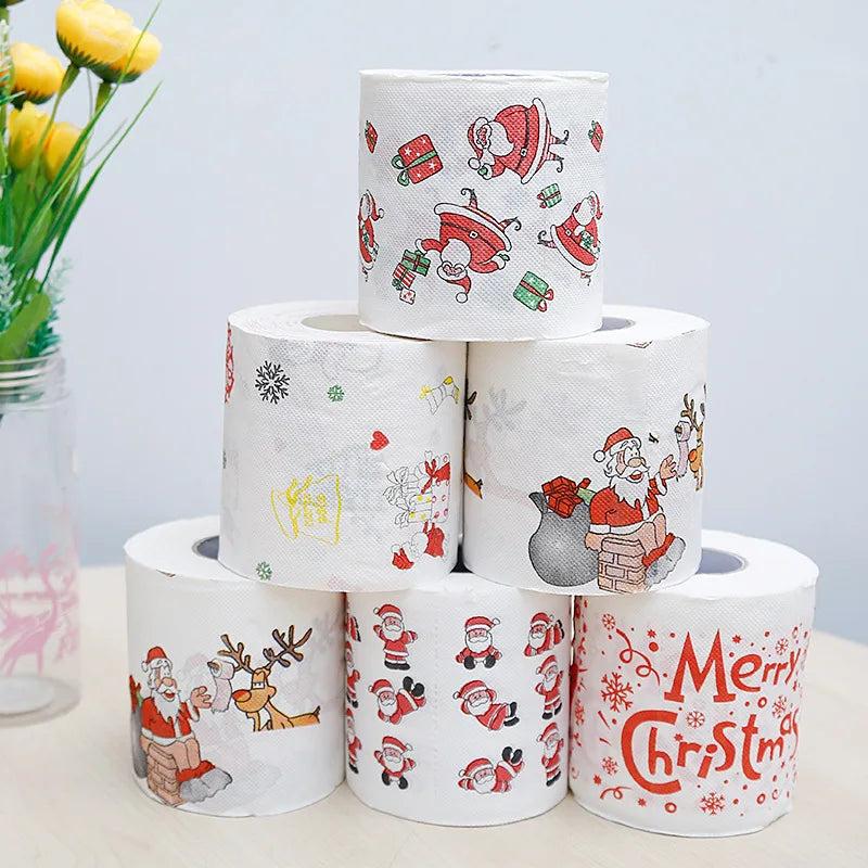 Festive Christmas Toilet Paper Roll by HitMyNeed