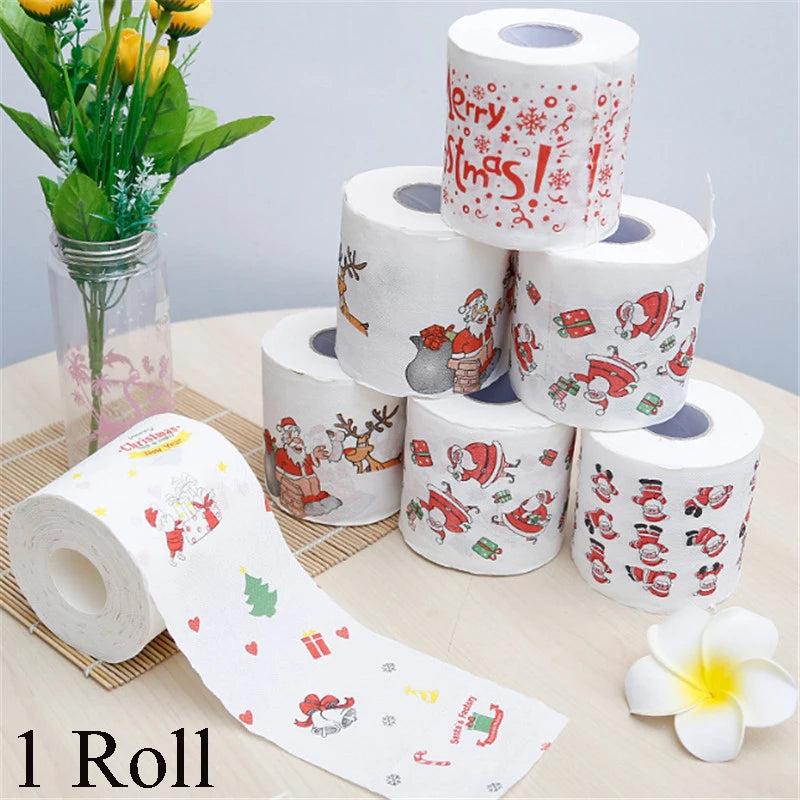 Festive Christmas Toilet Paper Roll by HitMyNeed