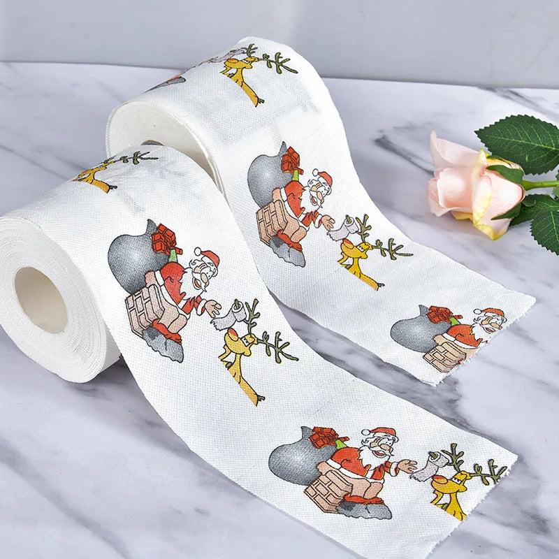 Festive Christmas Toilet Paper Roll deer by HitMyNeed