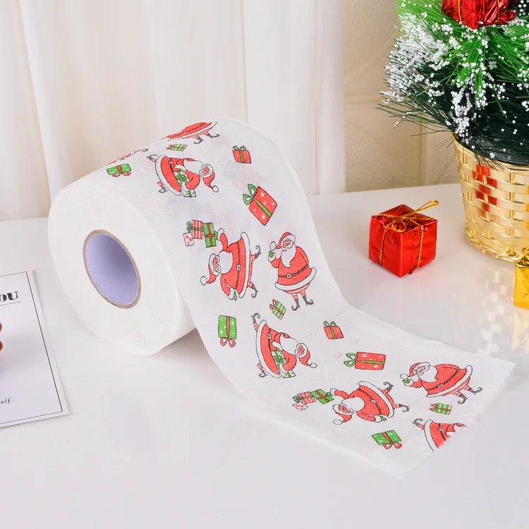Festive Christmas Toilet Paper Roll gift-box by HitMyNeed