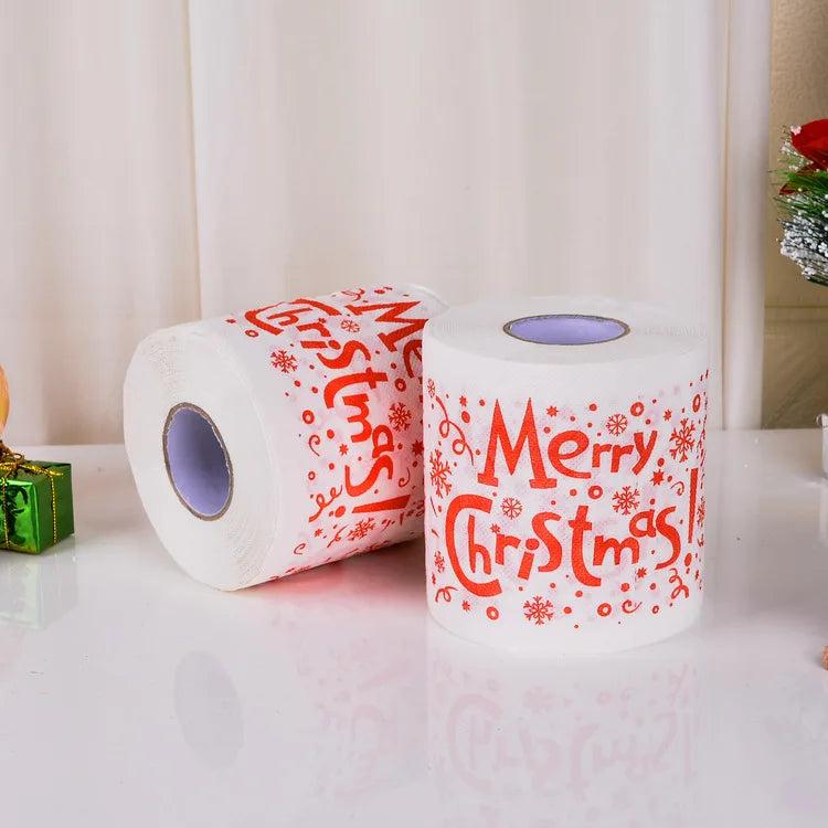 Festive Christmas Toilet Paper Roll letter by HitMyNeed