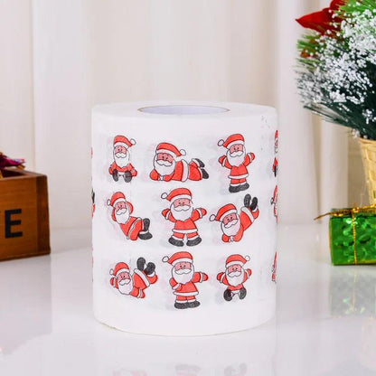 Festive Christmas Toilet Paper Roll santa-claus by HitMyNeed