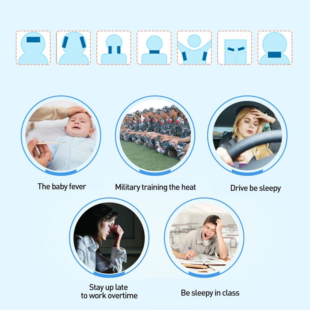 Fever Coolers 20-Pack Cooling Gel Patches by HitMyNeed