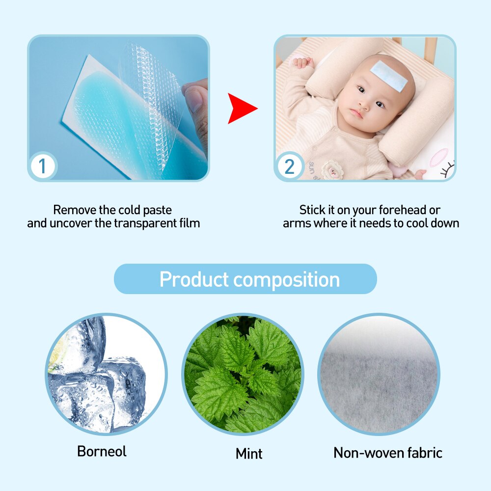 Fever Coolers 20-Pack Cooling Gel Patches by HitMyNeed