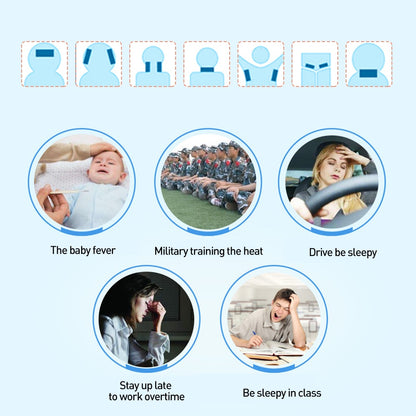 Fever Patch Headache Relief Pads (10 Pack) by HitMyNeed