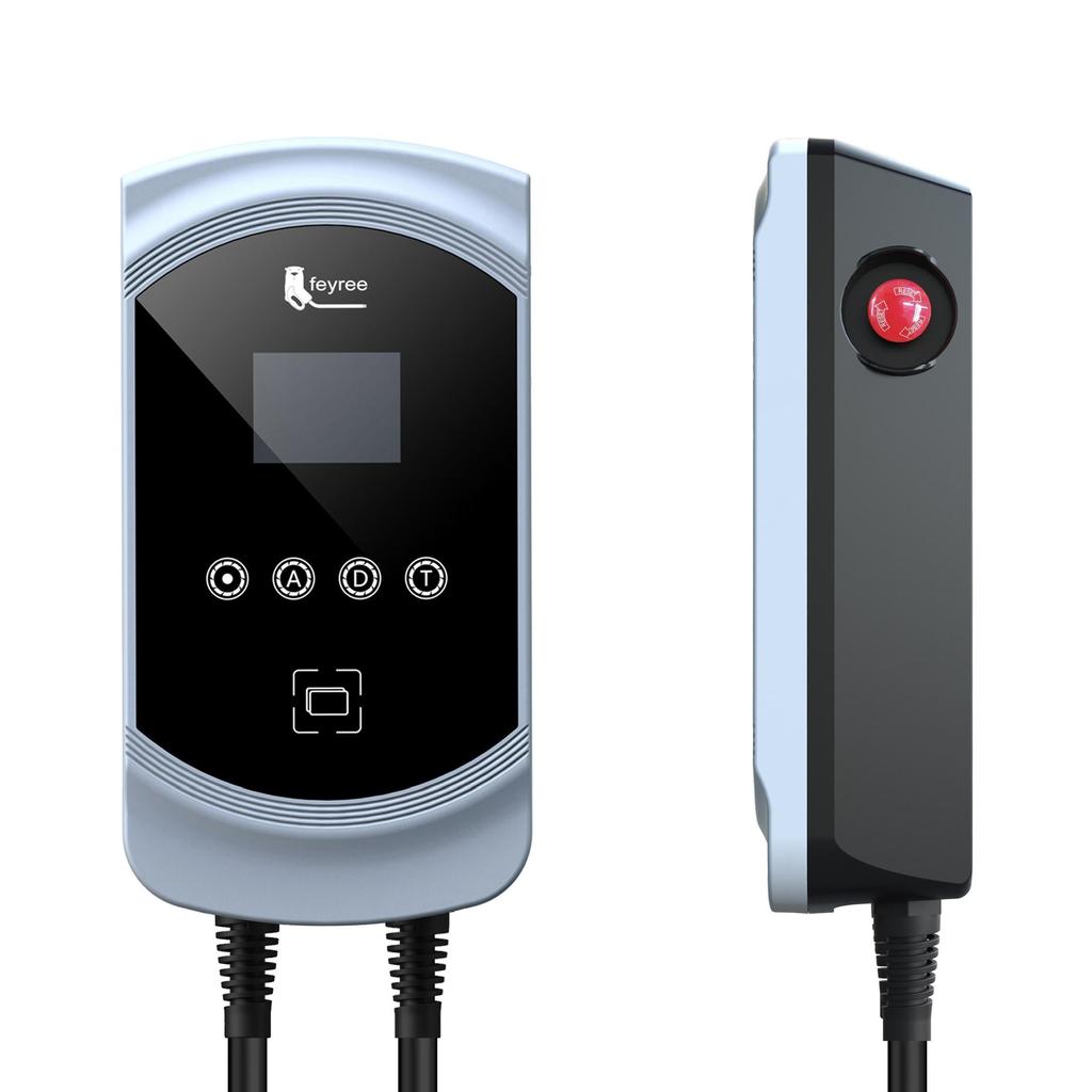 Feyree 32A Type 2 EV Wallbox Charger with App Control 7-6kw-32a-1-phase by HitMyNeed