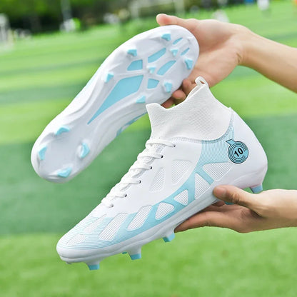 FG/TF Ankle Soccer Cleats for Men & Kids by HitMyNeed