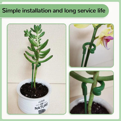 Fiberglass Orchid Support Sticks with Ring Holders by HitMyNeed