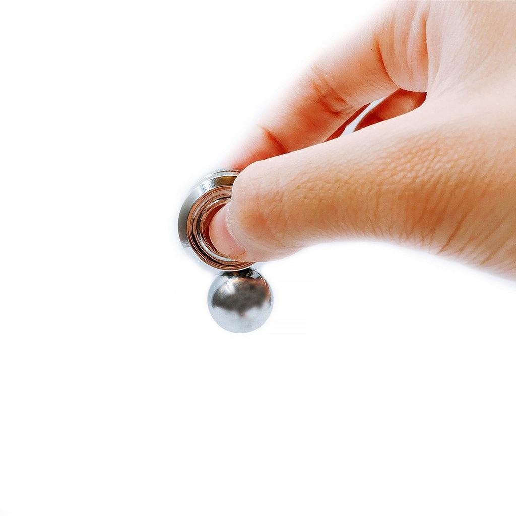 Fidget Orbit Spinner with Magnetic Aluminum Design by HitMyNeed
