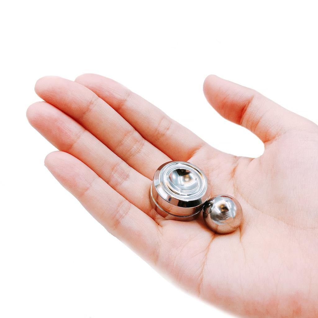 Fidget Orbit Spinner with Magnetic Aluminum Design by HitMyNeed