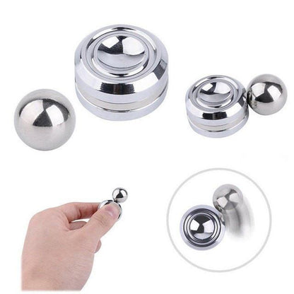 Fidget Orbit Spinner with Magnetic Aluminum Design by HitMyNeed