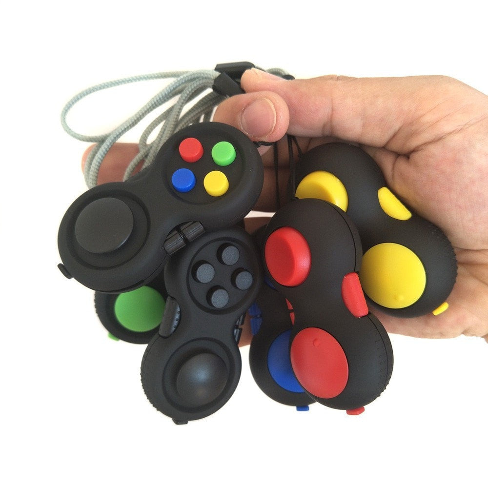 Fidget Pad Sensory Keyring Toy for Focus by HitMyNeed