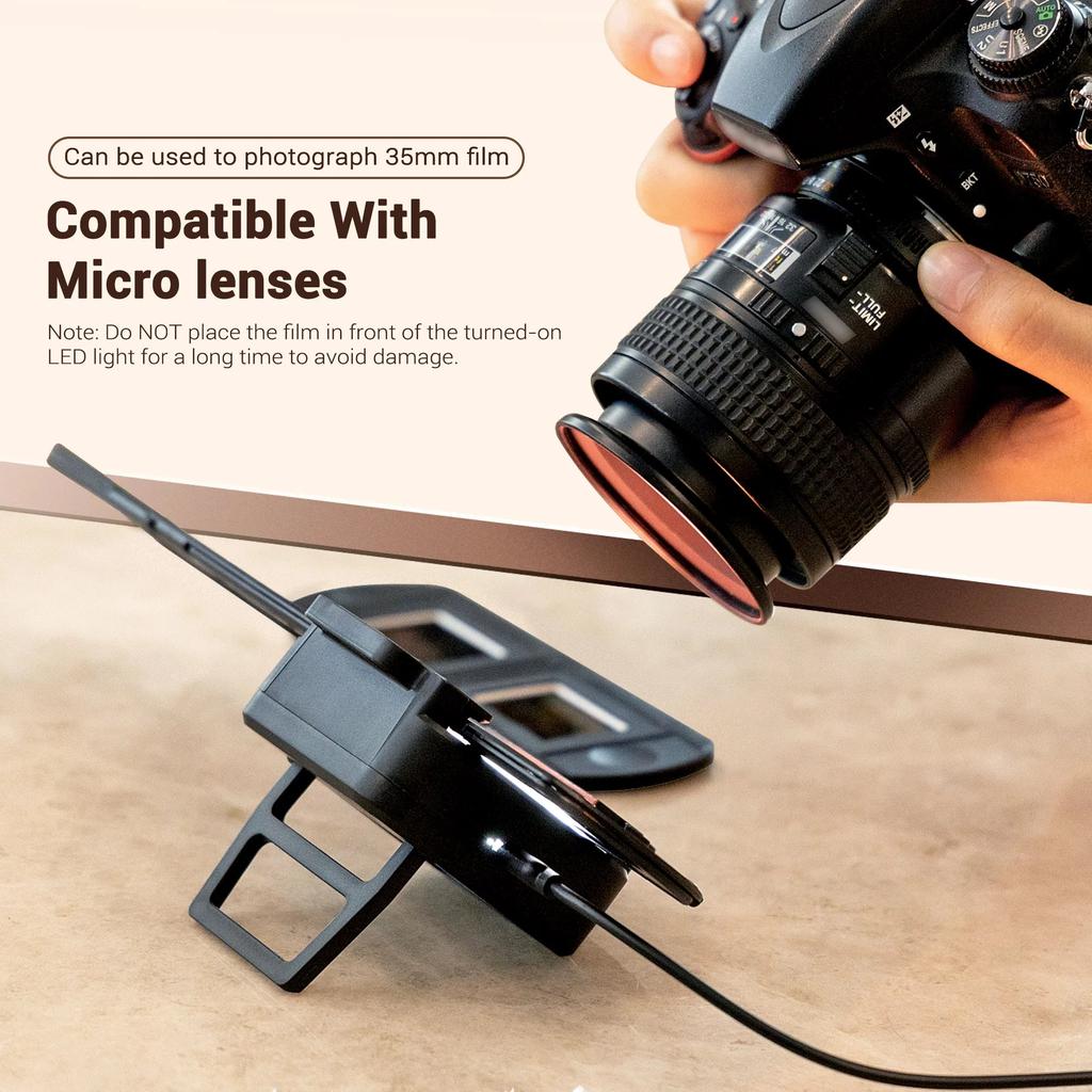 Film Digitizing Adapter & LED Set for 35mm Film by HitMyNeed