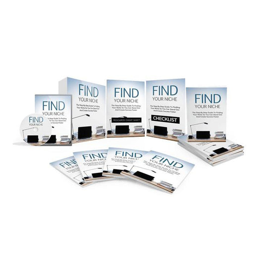 Find Your Niche: Niche Market Research Ebook by HitMyNeed