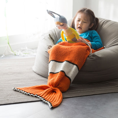 Finding Nemo Kids Fishtail Mermaid Blanket 70x140cm by HitMyNeed