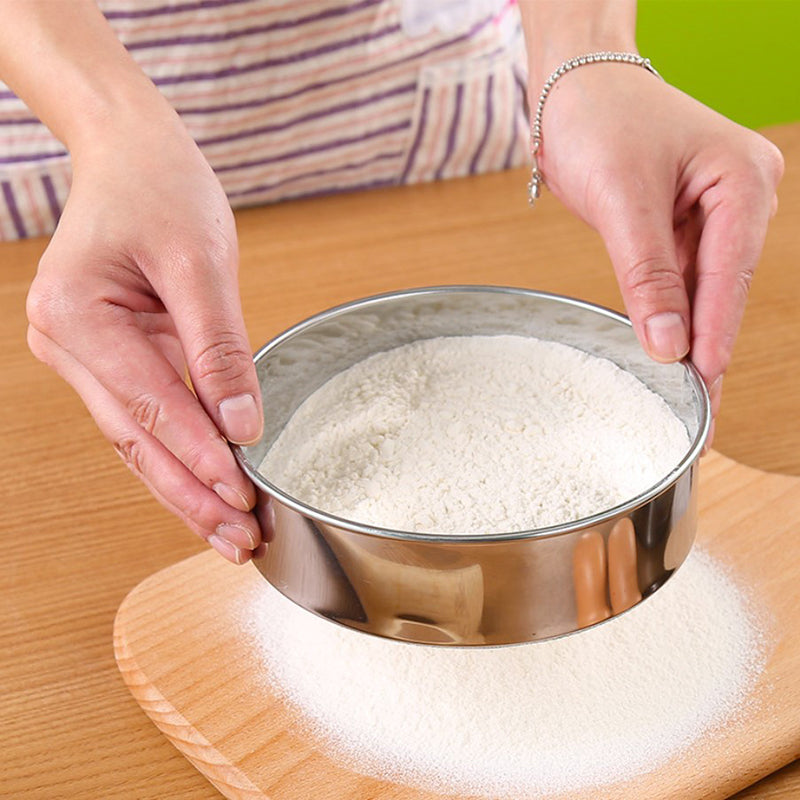Fine Mesh Stainless Steel Sifter 14.5cm by HitMyNeed
