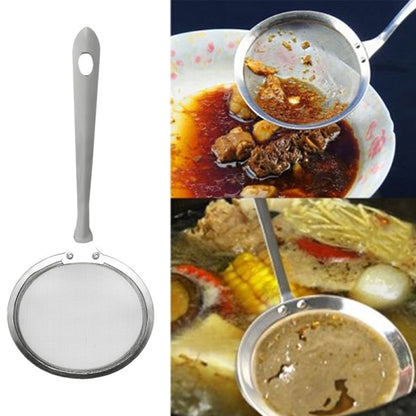 Fine Mesh Stainless Steel Soup Skimmer Ladle by HitMyNeed