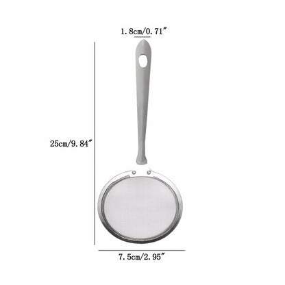Fine Mesh Stainless Steel Soup Skimmer Ladle by HitMyNeed